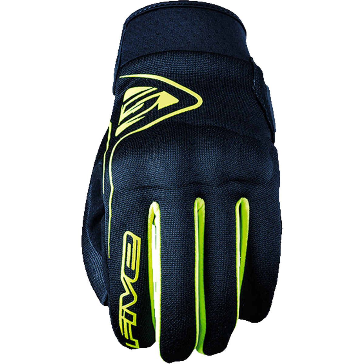 Five Gloves Globe - Fosfor Sarı Motosiklet Eldiveni