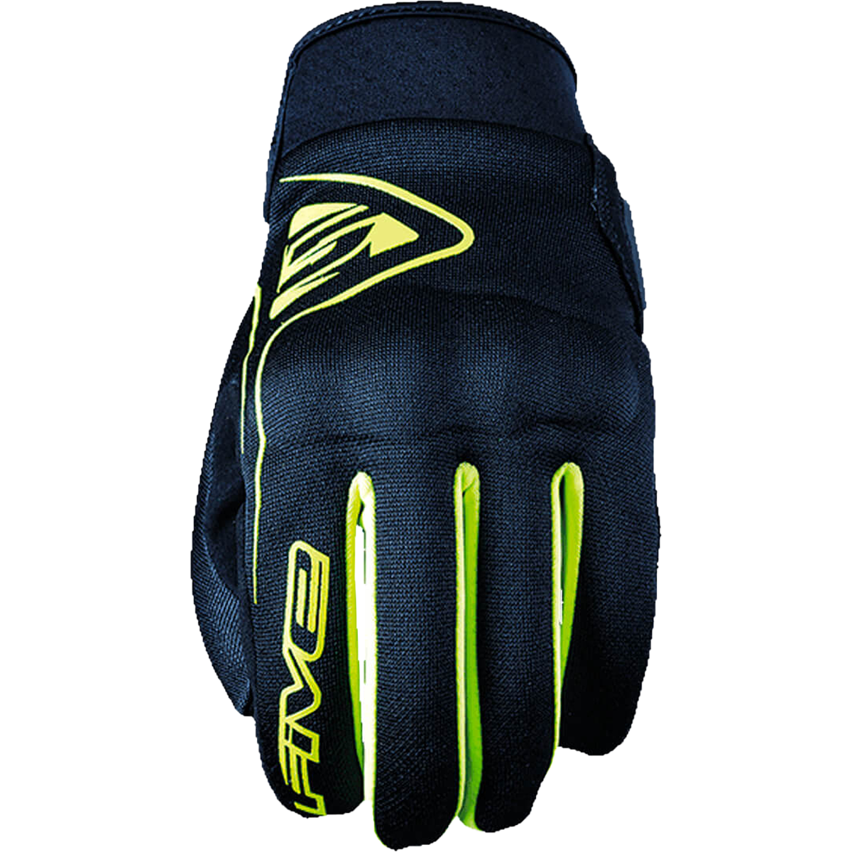 Five Gloves Globe - Fosfor Sarı Motosiklet Eldiveni