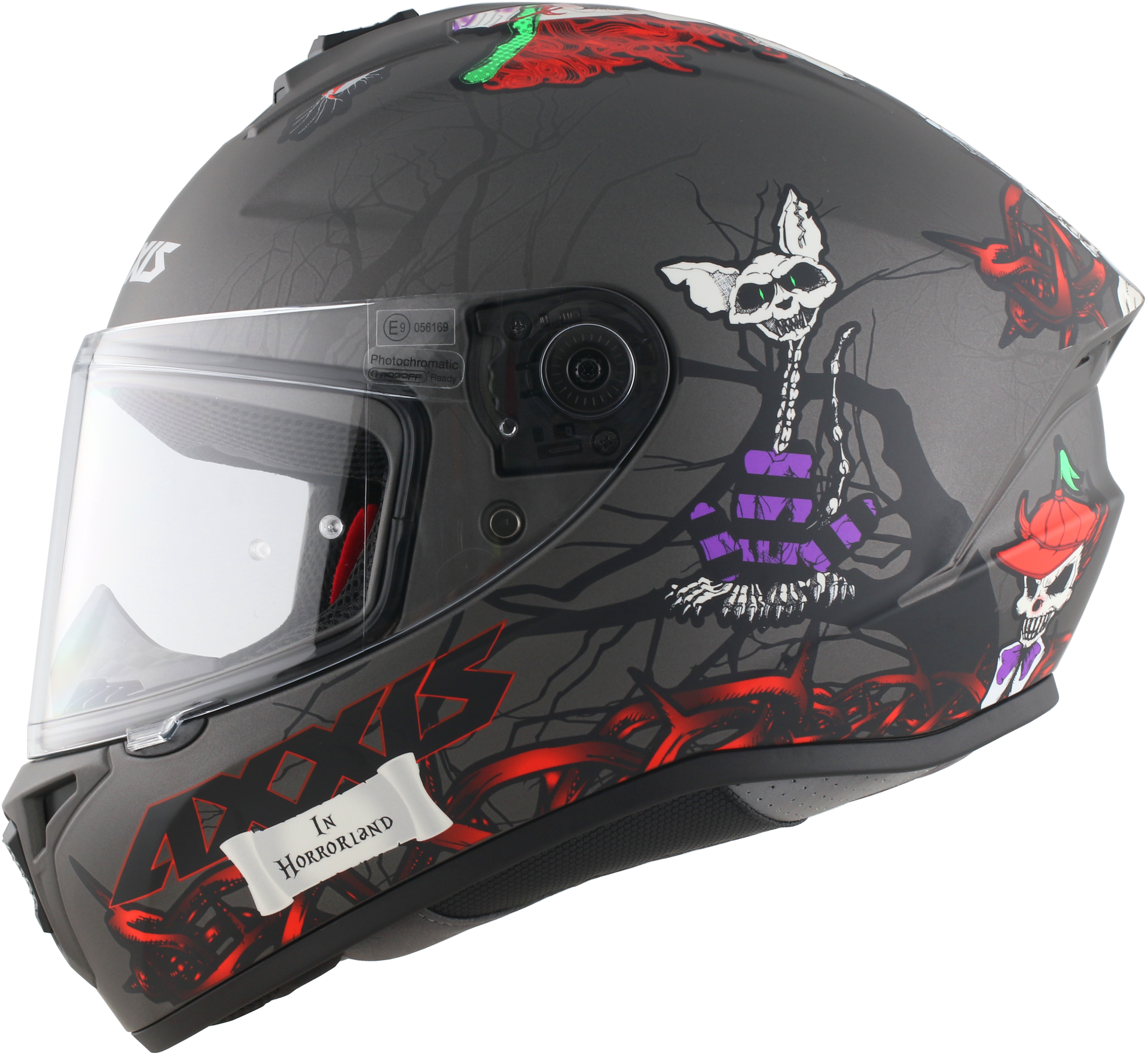 Axxis Draken S Horrorland Mat Titanyum