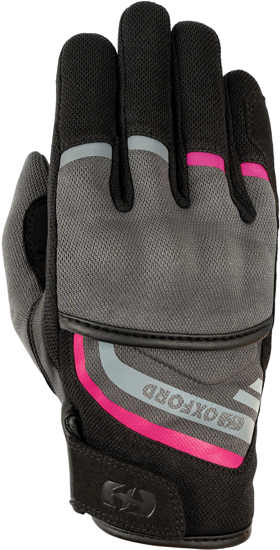 Oxford Dakar 1.0 Kadın Motosiklet Eldiveni - Pembe/Gri - GW221102