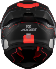 Axxis Fenix Ork Mat Siyah Kırmızı