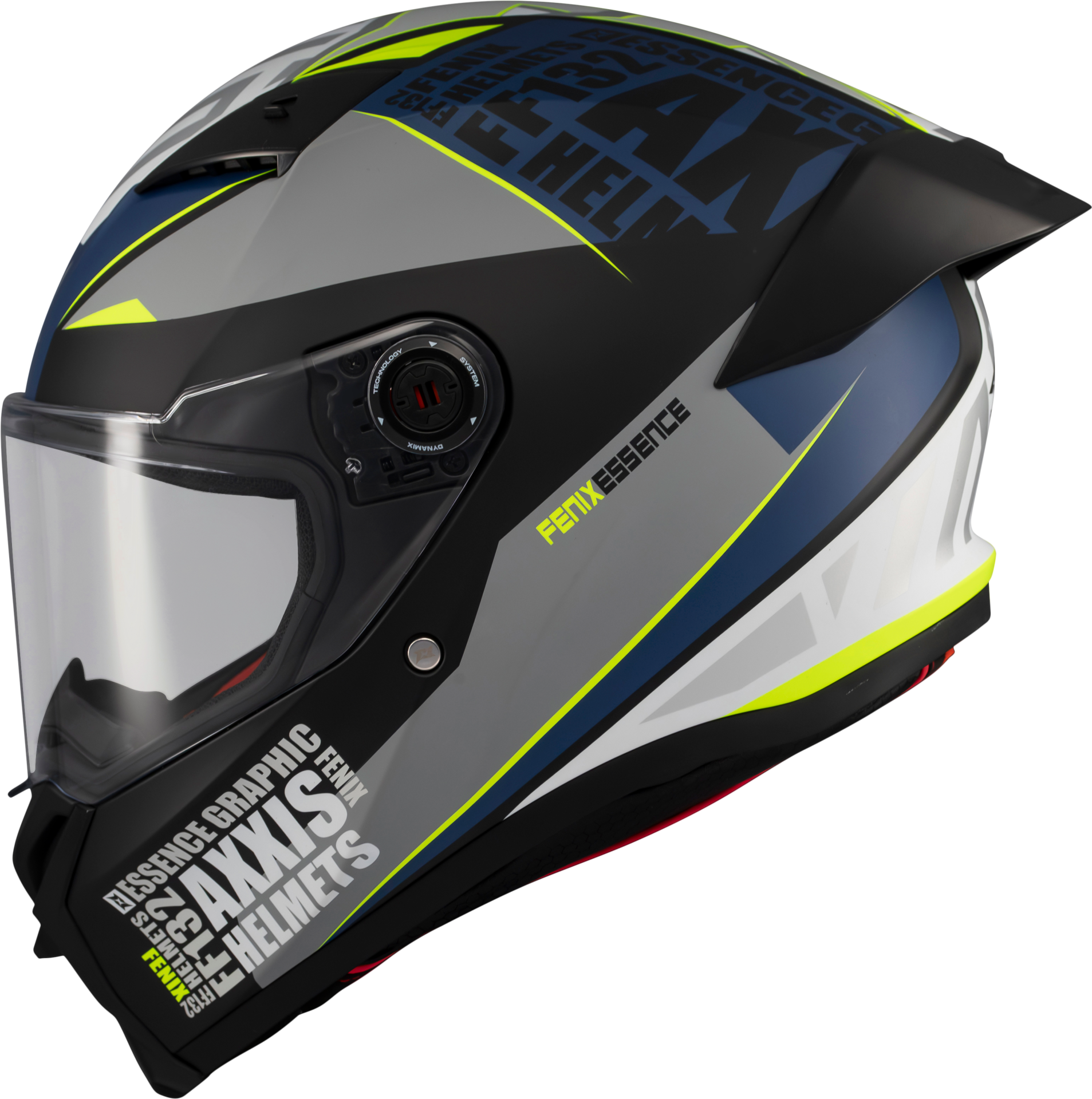 Axxis Fenix Essence Mat Siyah Gri