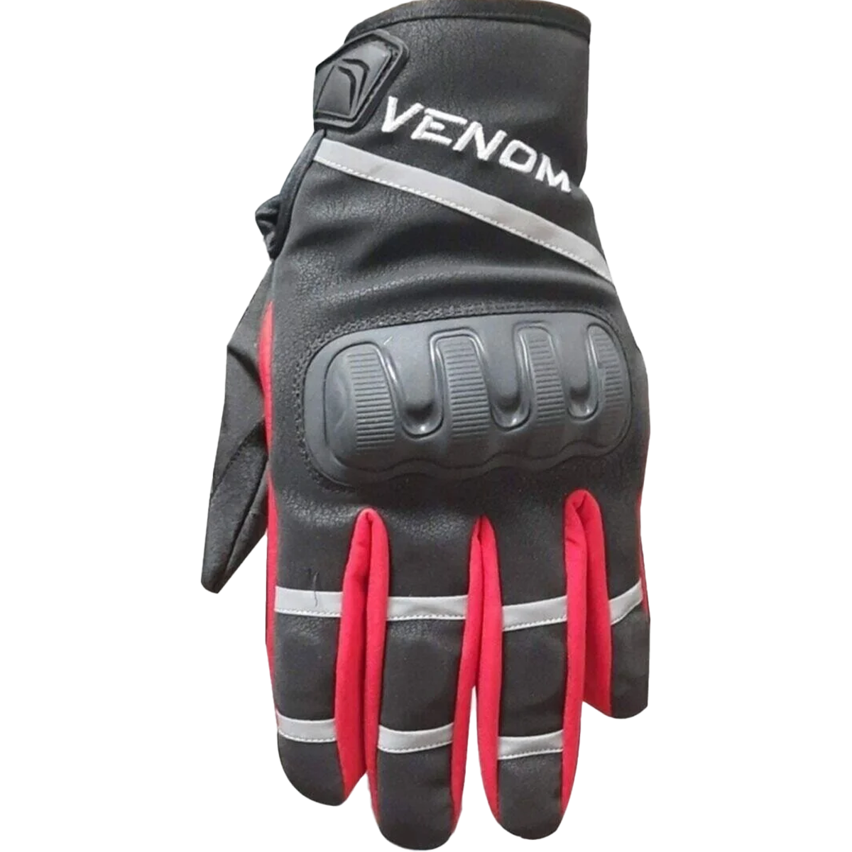 Venom 9010 Soft Shell - Kışlık Motosiklet Eldiveni / Kırmızı