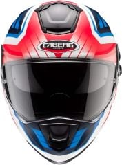 Caberg Drift Evo Gama Mat Beyaz Kırmızı Fosfor Mavi