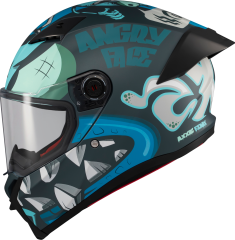 Axxis Fenix Angry Face Mat Mavi