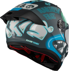 Axxis Fenix Angry Face Mat Mavi