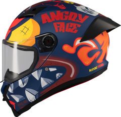 Axxis Fenix Angry Face Mat Kırmızı