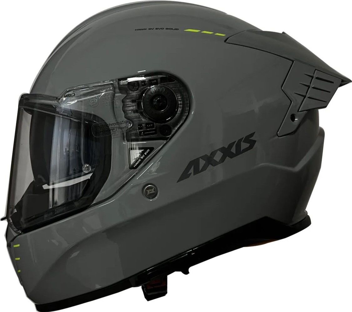 Axxis Hawk Evo Parlak Gri