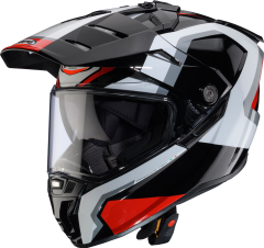 Caberg Tanami Scram Go Siyah Beyaz Kırmızı