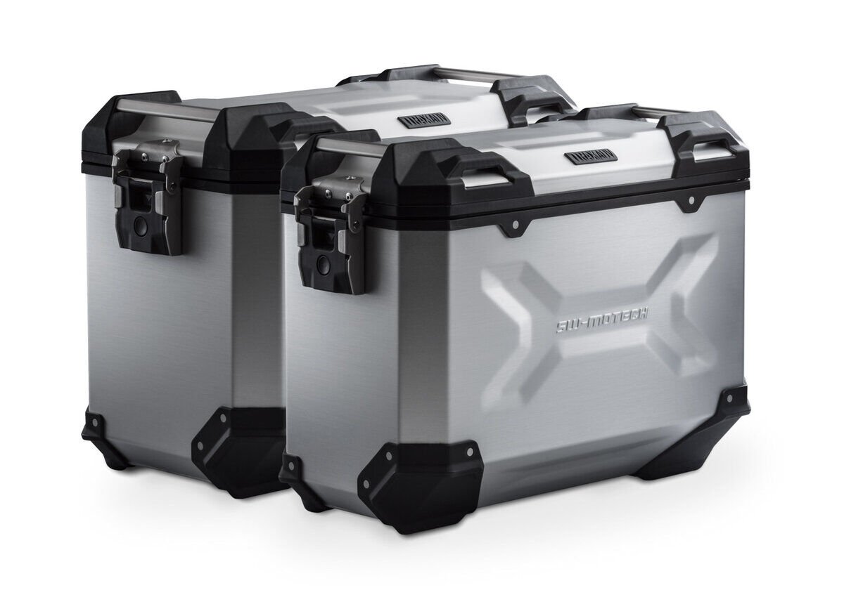 TRAX ADV aluminum case system US model. Ducati DesertX 2X (22-26) KFT.22.995.70100/S