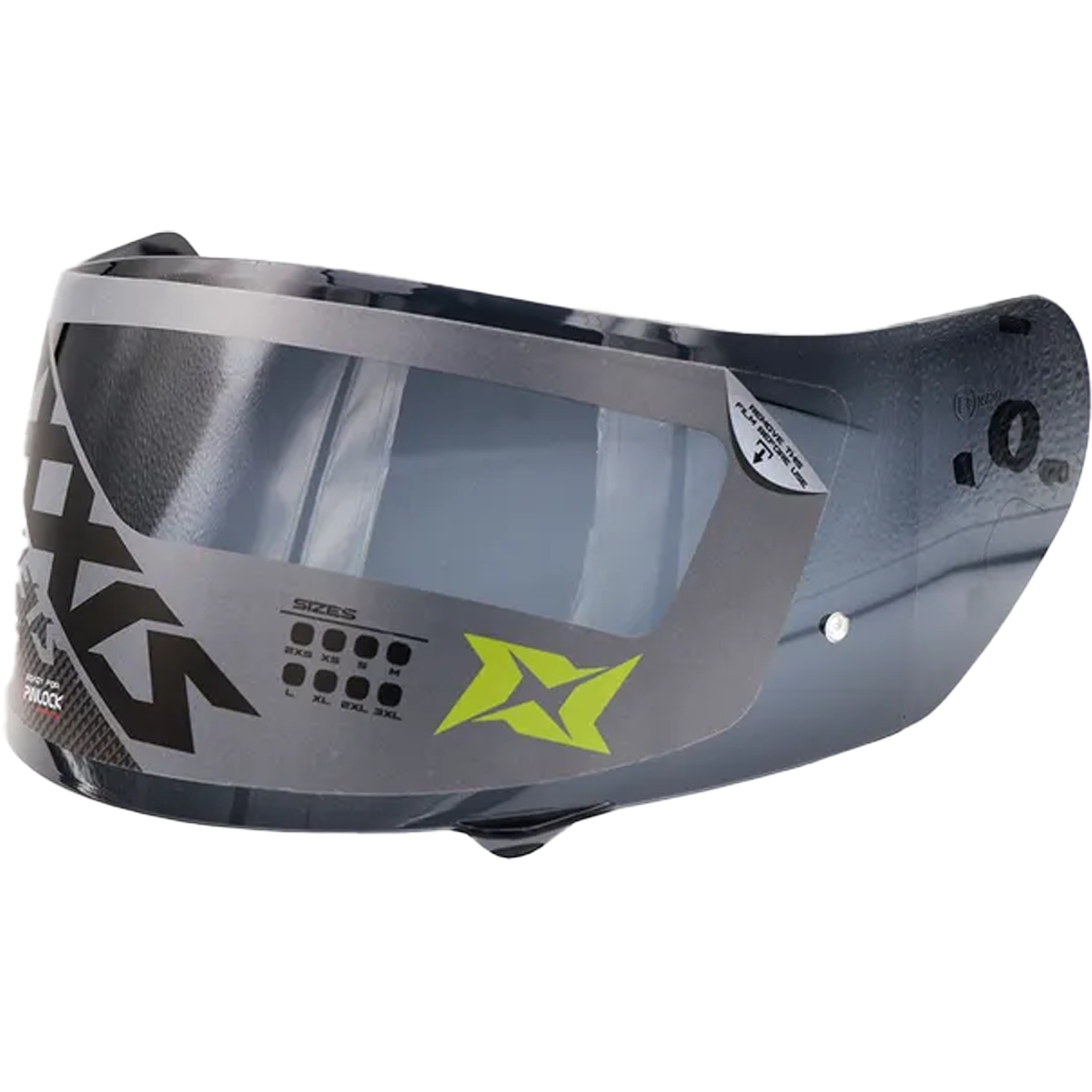 Axxis Gecko Vizör V-24 Siyah ( Black )