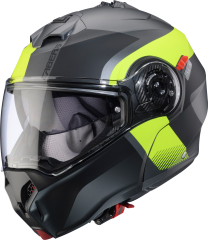 Duke Evo Indy Mat Metalik Gri/Fosfor Sarı/Siyah