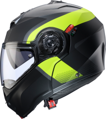 Duke Evo Indy Mat Metalik Gri/Fosfor Sarı/Siyah