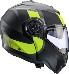 Duke Evo Indy Mat Metalik Gri/Fosfor Sarı/Siyah