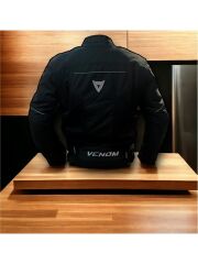 Venom Ceket Dynamıc Lady Siyah 4 Mevsim