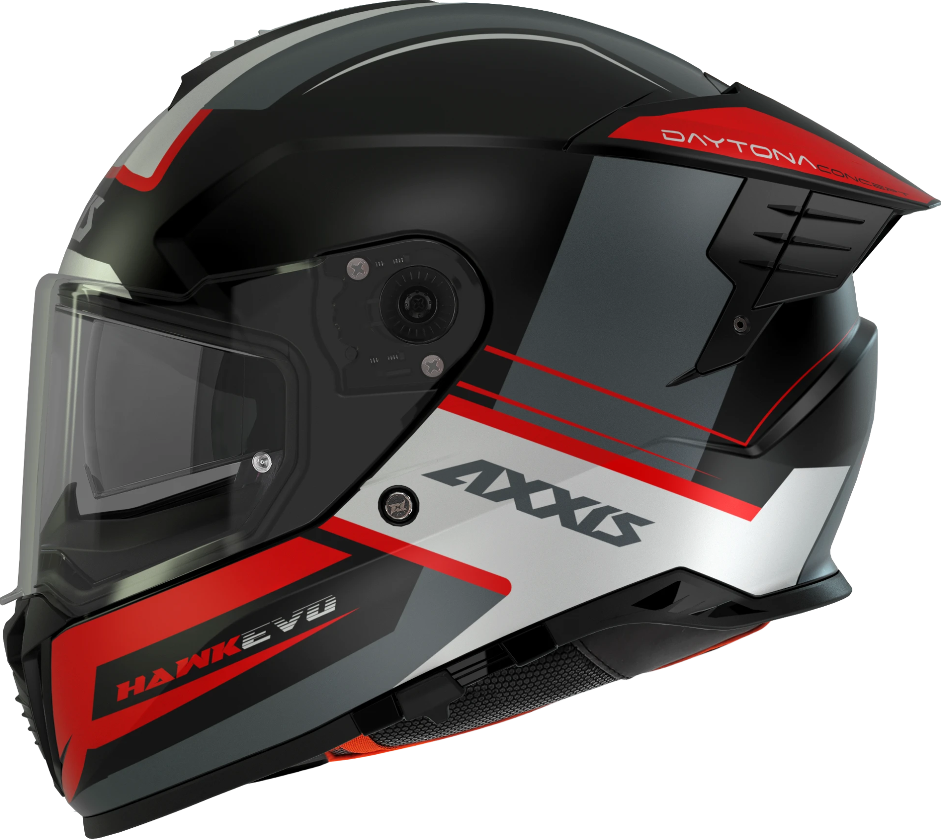 Axxis Hawk Evo Daytona Mat Kırmızı