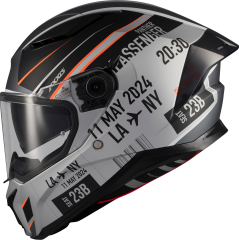 Axxis Panther Passenger Mat/Siyah/Gri