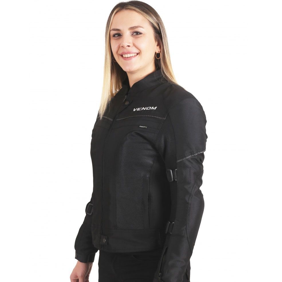 VENOM CEKET DYNAMIC PRO KADIN V2 CORDURA SİYAH