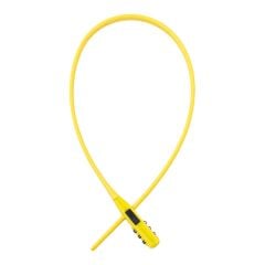 Oxford Şifreli Kelepçe Kilit Sarı - Oxford Combi Zip Lock Yellow - LK151