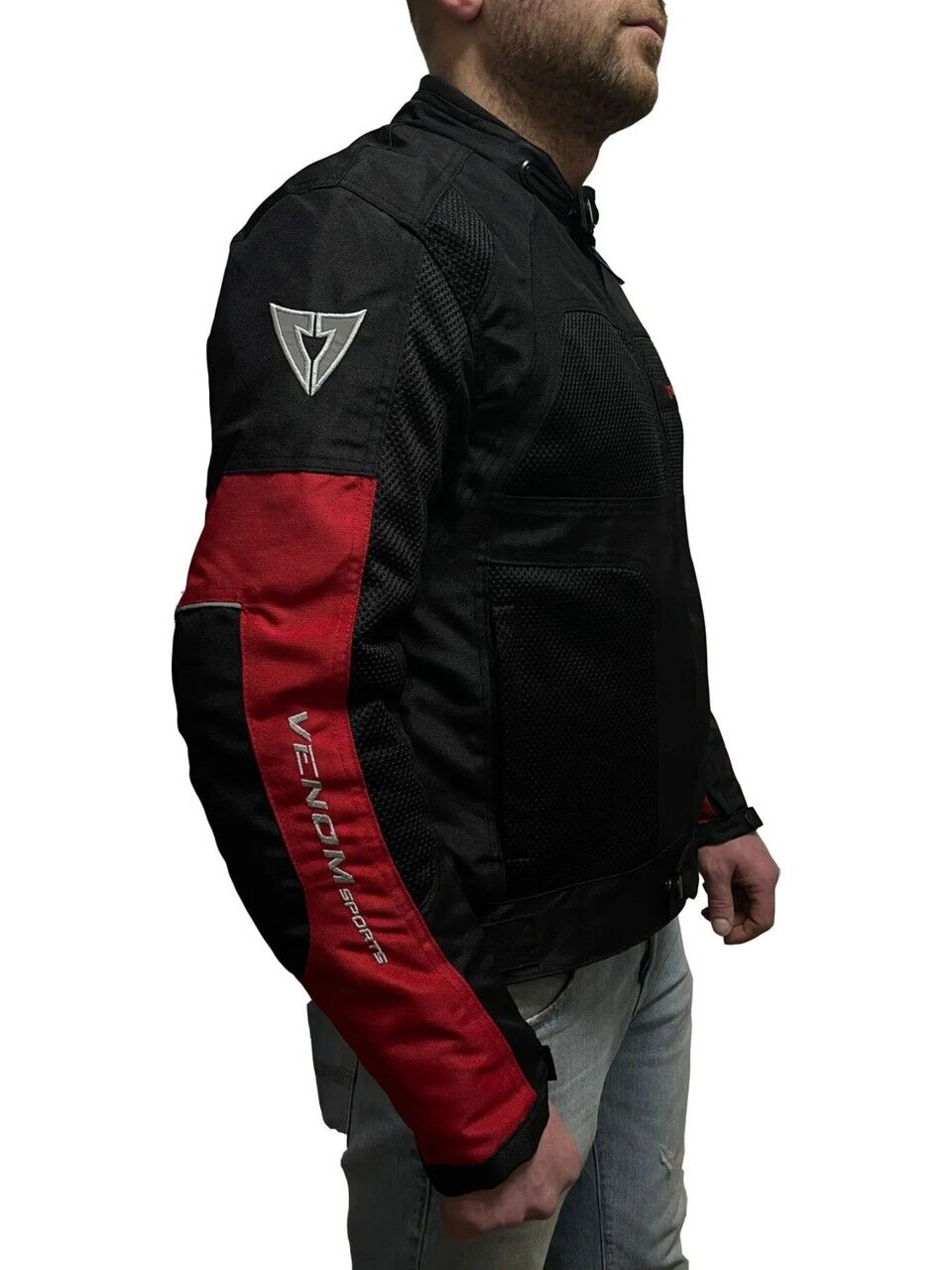 VENOM CEKET DYNAMIC SİYAH-KIRMIZI