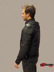 VENOM MOTOSİKLET CEKETİ RAPTOR HÖRGÜÇLÜ SİYAH