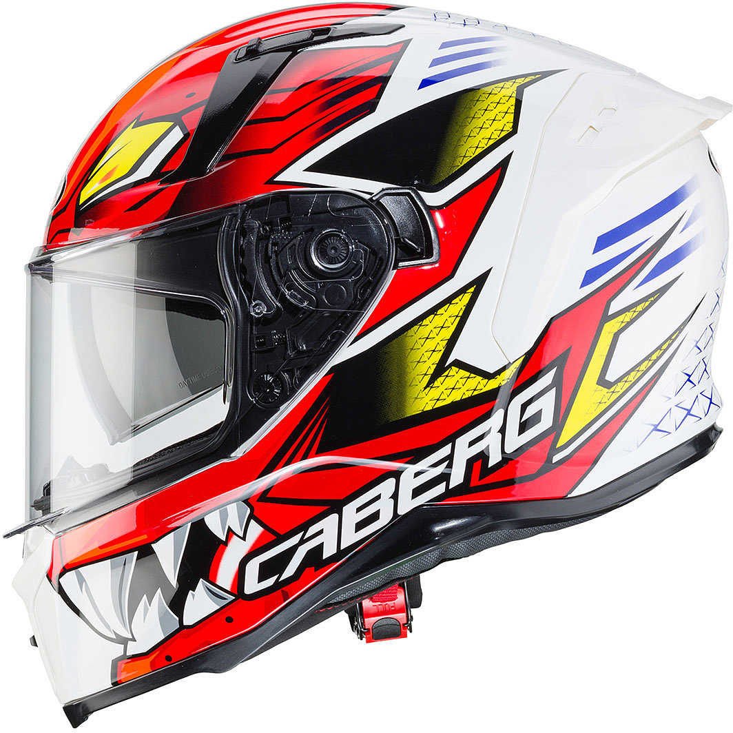 Caberg Avalon Giga Beyaz Kırmızı Sarı