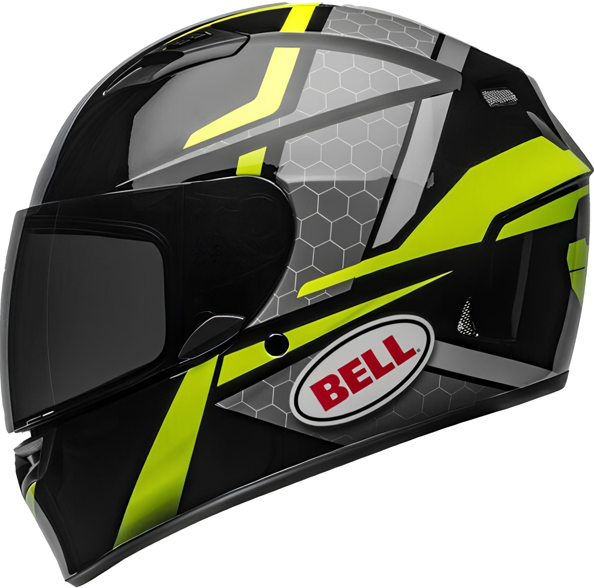 Bell Ps Qualifier Flare Parlak Siyah Hi-Viz