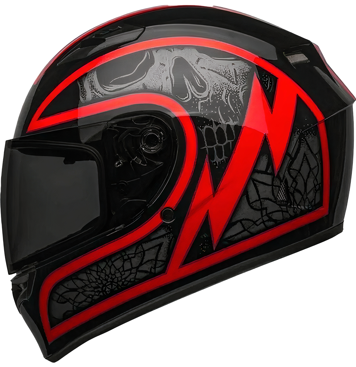 BELL PS QUALIFIER SCORCH Siyah Kırmızı