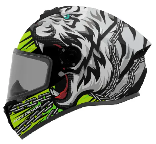 AXXIS - DRAKEN S ROAR B3 MAT FLUOR YELLOW