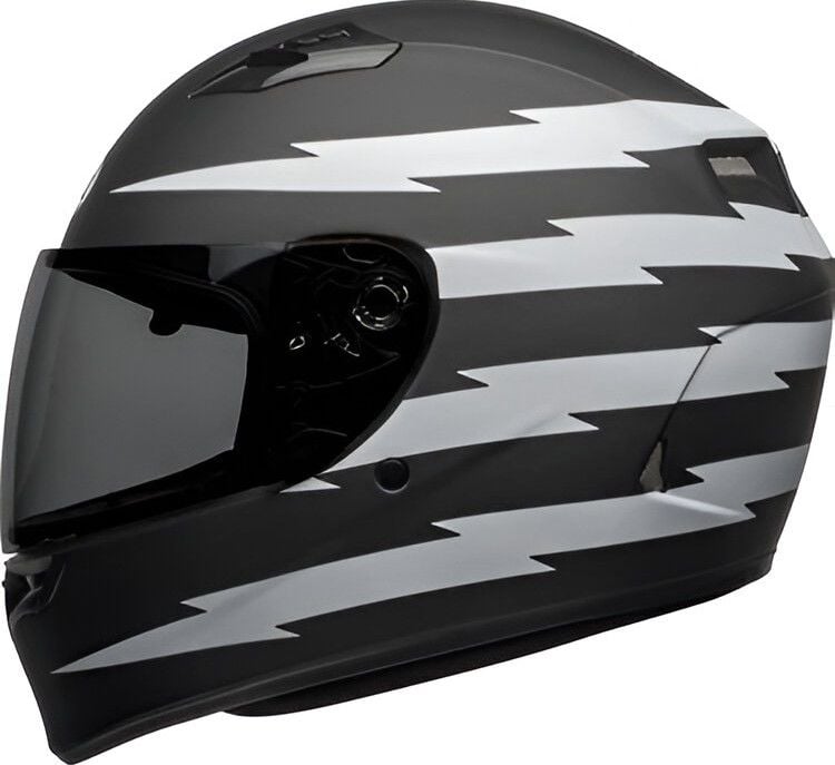 Bell Ps Qualifier Z-Ray Mat Siyah Beyaz