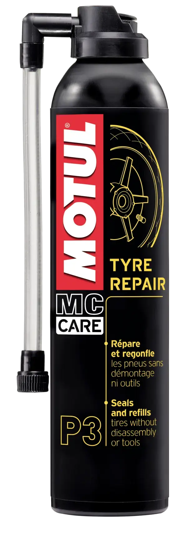 Motul P3 Tyre Repair / Lastik Tamir Sprey / 300 ML
