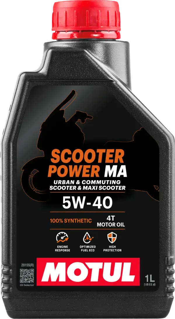 Motul Scooter Power 5W-40 MA 4T / Motor Yağı / 1LT