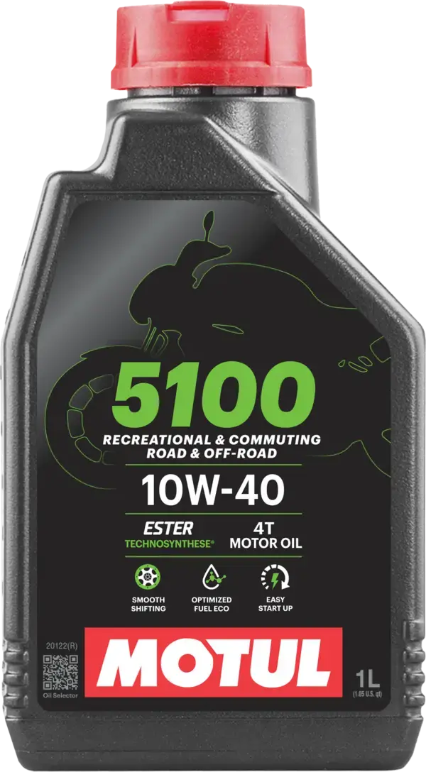 Motul 5100 10W-40 4T / Motosiklet Yağı / 1LT