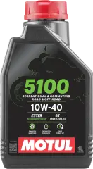 Motul 5100 10W-40 4T / Motosiklet Yağı / 1LT