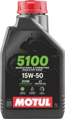 Motul 5100 15W-50 4T / Motosiklet Yağı / 1LT
