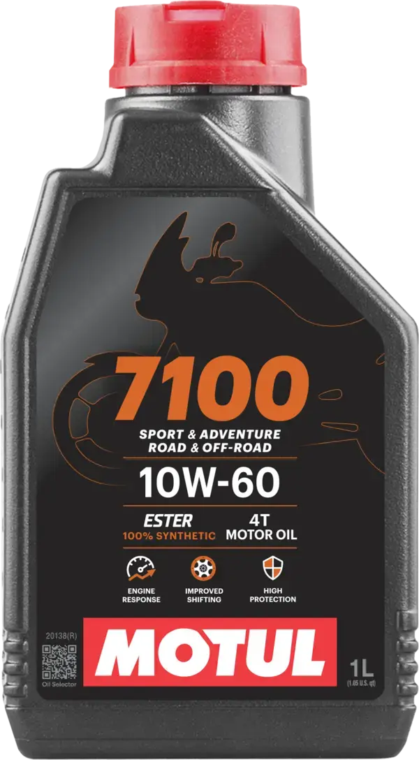 Motul 7100 10W-60 4T / Motosiklet Yağı / 1LT