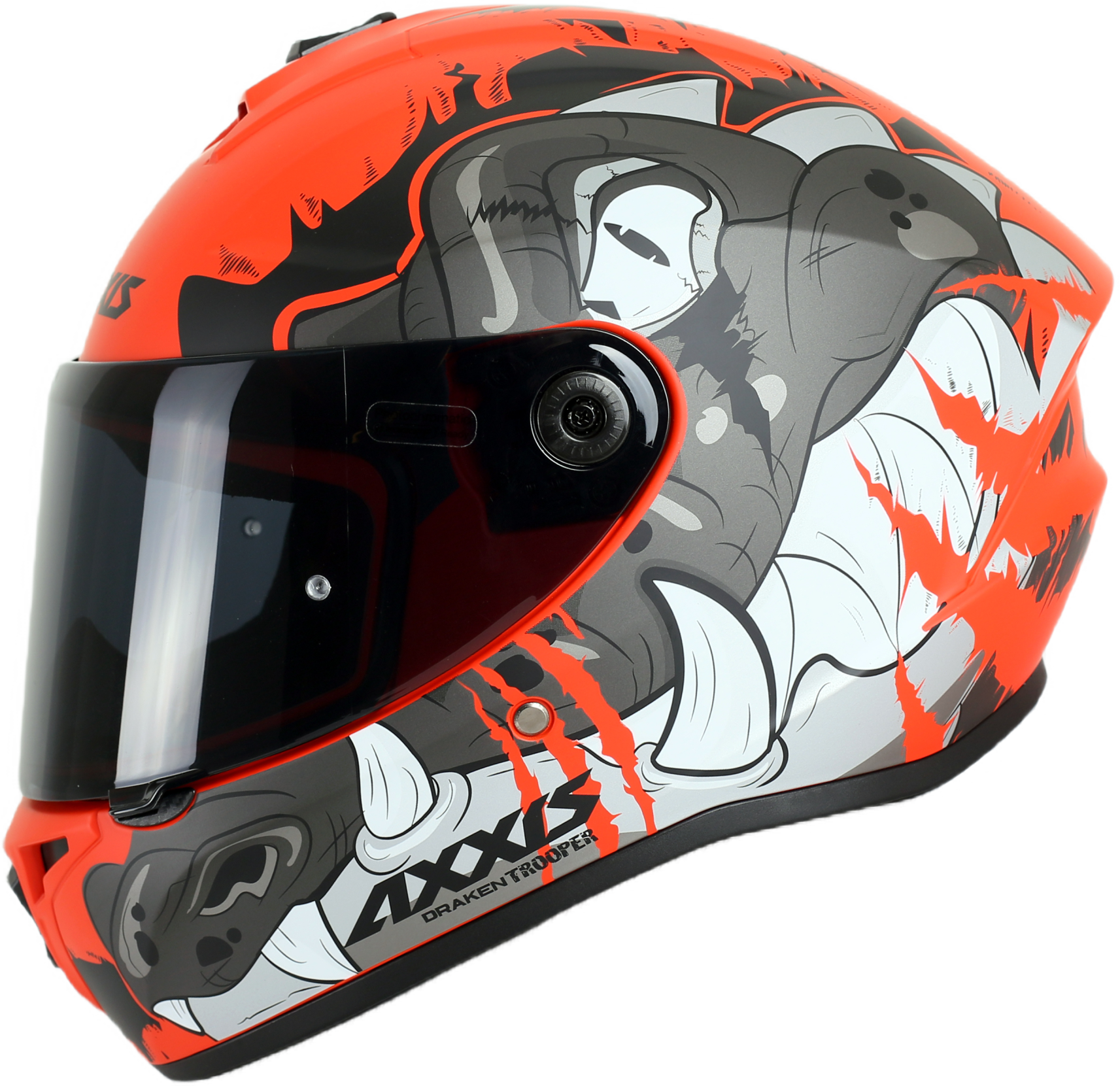 Axxis Draken S Tropper Mat Kırmızı