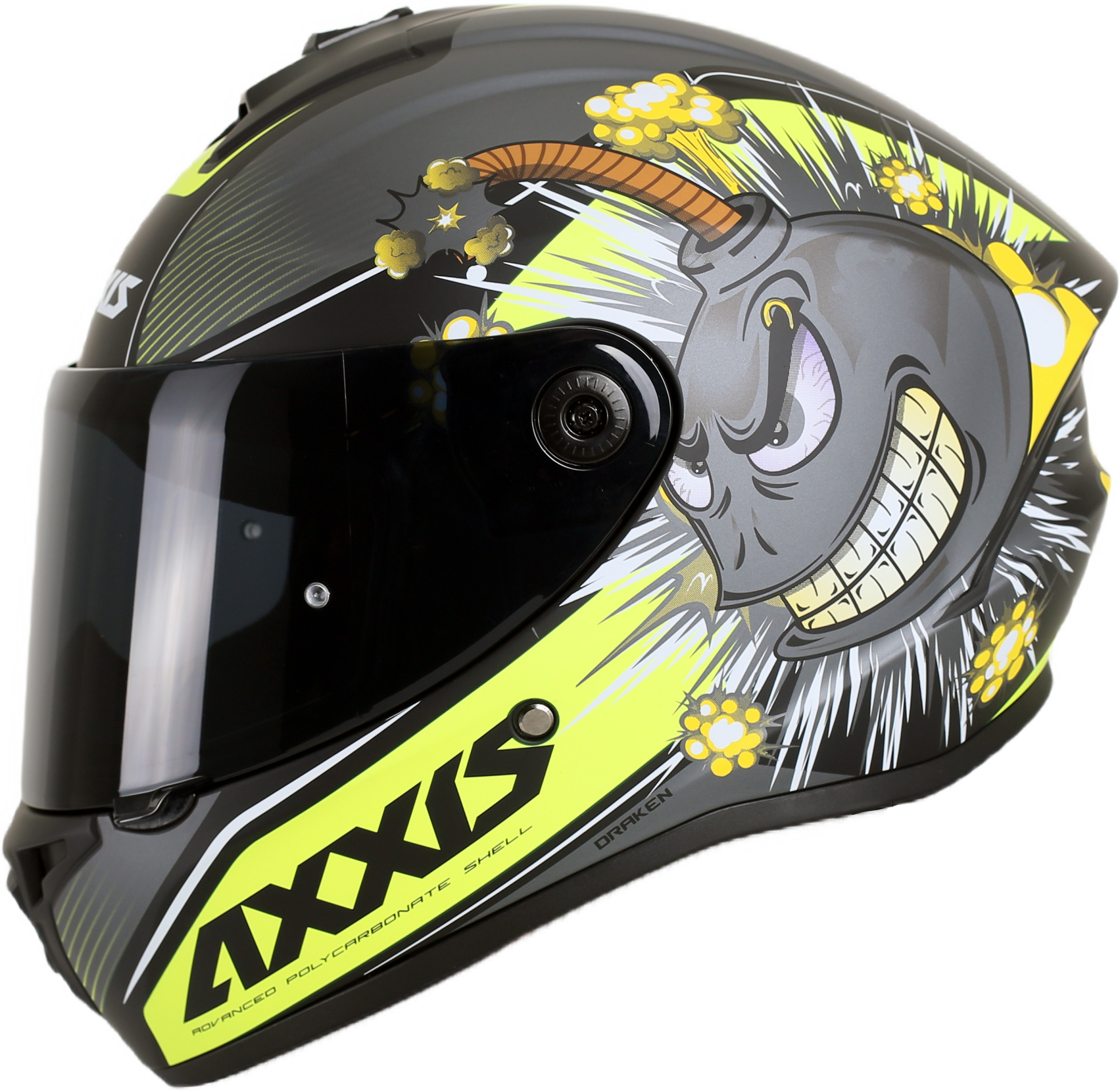 Axxis Draken S Bombs Mat Gri