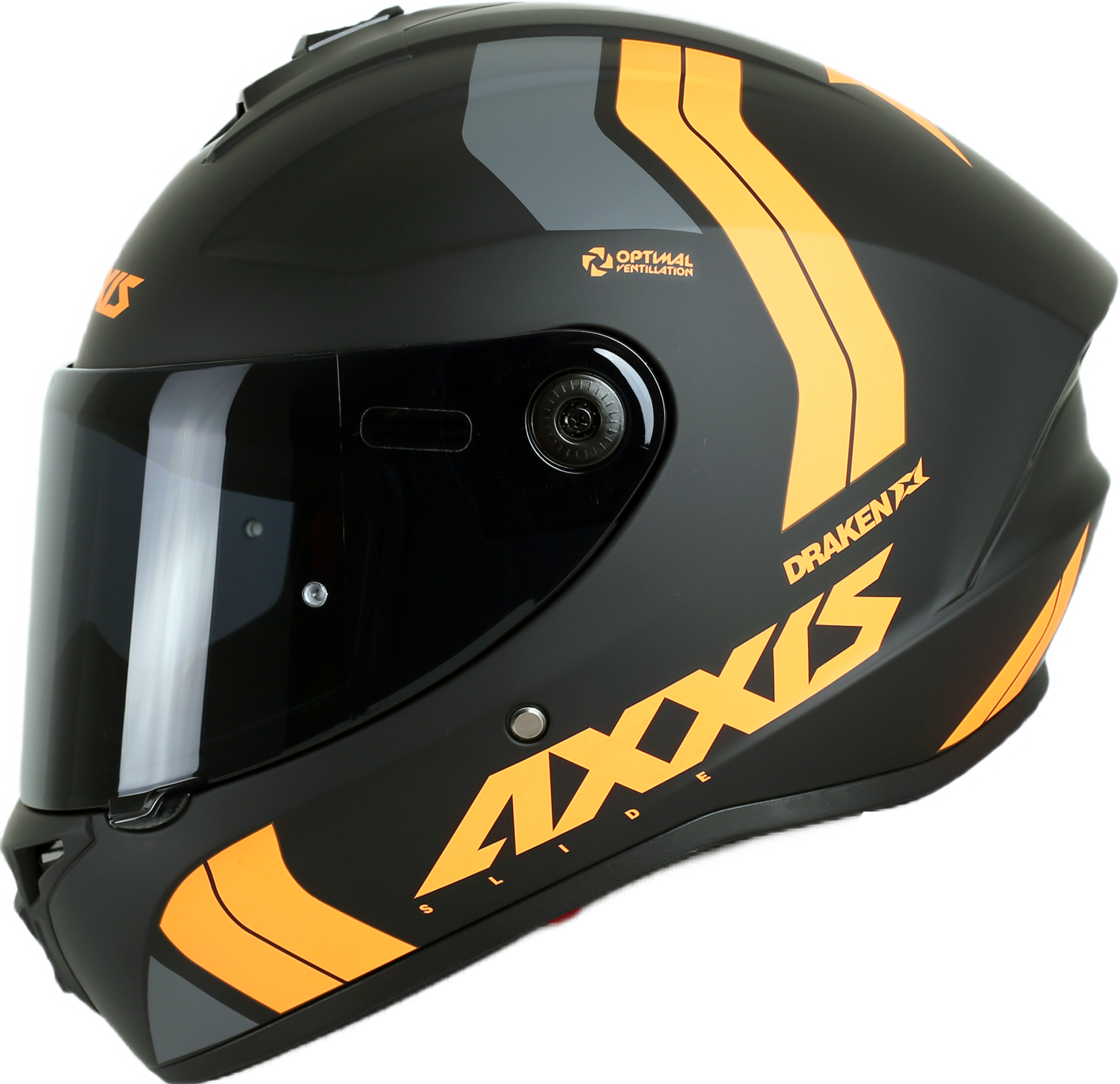 Axxis Draken S Slide Mat Fosfor Turuncu