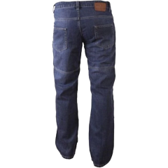 Tech90 City Kevlar Kot Motosiklet Pantolonu - Mavi