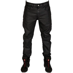 Tech90 New Pirate Kevlar Kot Motosiklet Pantolonu - Siyah