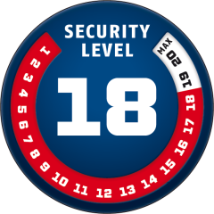 ABUS 8077 2.0 Granit Detecto XPLUS - Turuncu Disk Kilidi