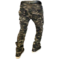 Tech90 Amanos Kevlar Kot Motosiklet Pantolonu - Kamuflaj