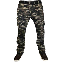 Tech90 Amanos Kevlar Kot Motosiklet Pantolonu - Kamuflaj