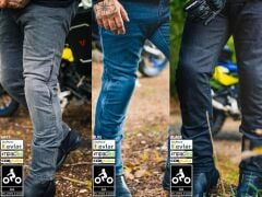 Venom Motosiklet Pantolonu Nova Kevlar Cordura Denim - Siyah ( AA Sertifikalı )