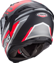 Caberg Avalon Kira Mat Siyah Gri Fosfor Kırmızı Beyaz