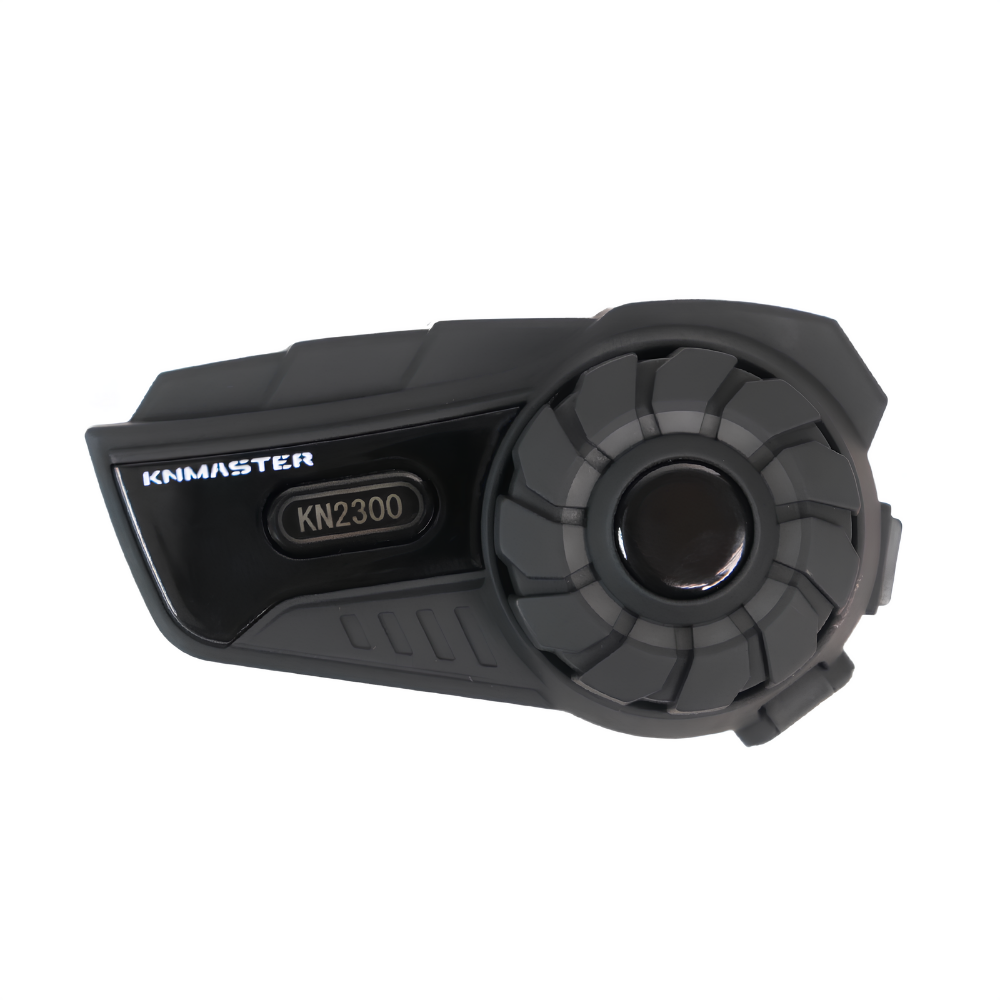 KN Master KN2300 PRO Motosiklet Kask İnterkom Bluetooth Kulaklık Seti Siyah