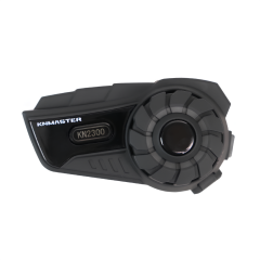 KN Master KN2300 PRO Motosiklet Kask İnterkom Bluetooth Kulaklık Seti Siyah