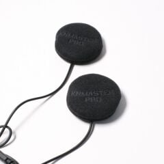 KN Master KN2300 PRO Motosiklet Kask İnterkom Bluetooth Kulaklık Seti Siyah