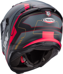 Caberg Avalon Optic Mat Siyah Gri Kırmızı